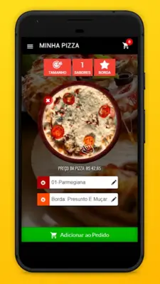 Pizzaria Parmegiana android App screenshot 1