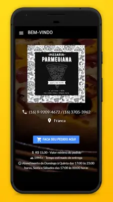 Pizzaria Parmegiana android App screenshot 2